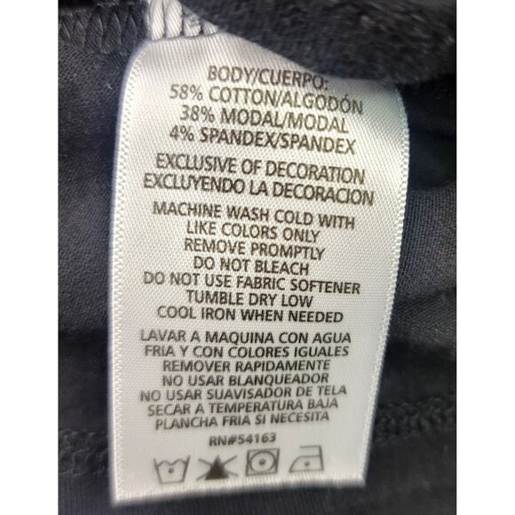 Calvin Klein Black Long-Sleeve Hooded Lightweight T-Shirt Medium - Picture 4 of 7